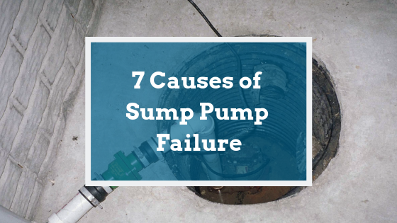 causes sump pump failure