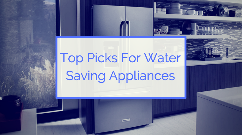 water saving appliances