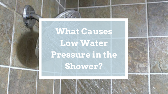low pressure shower