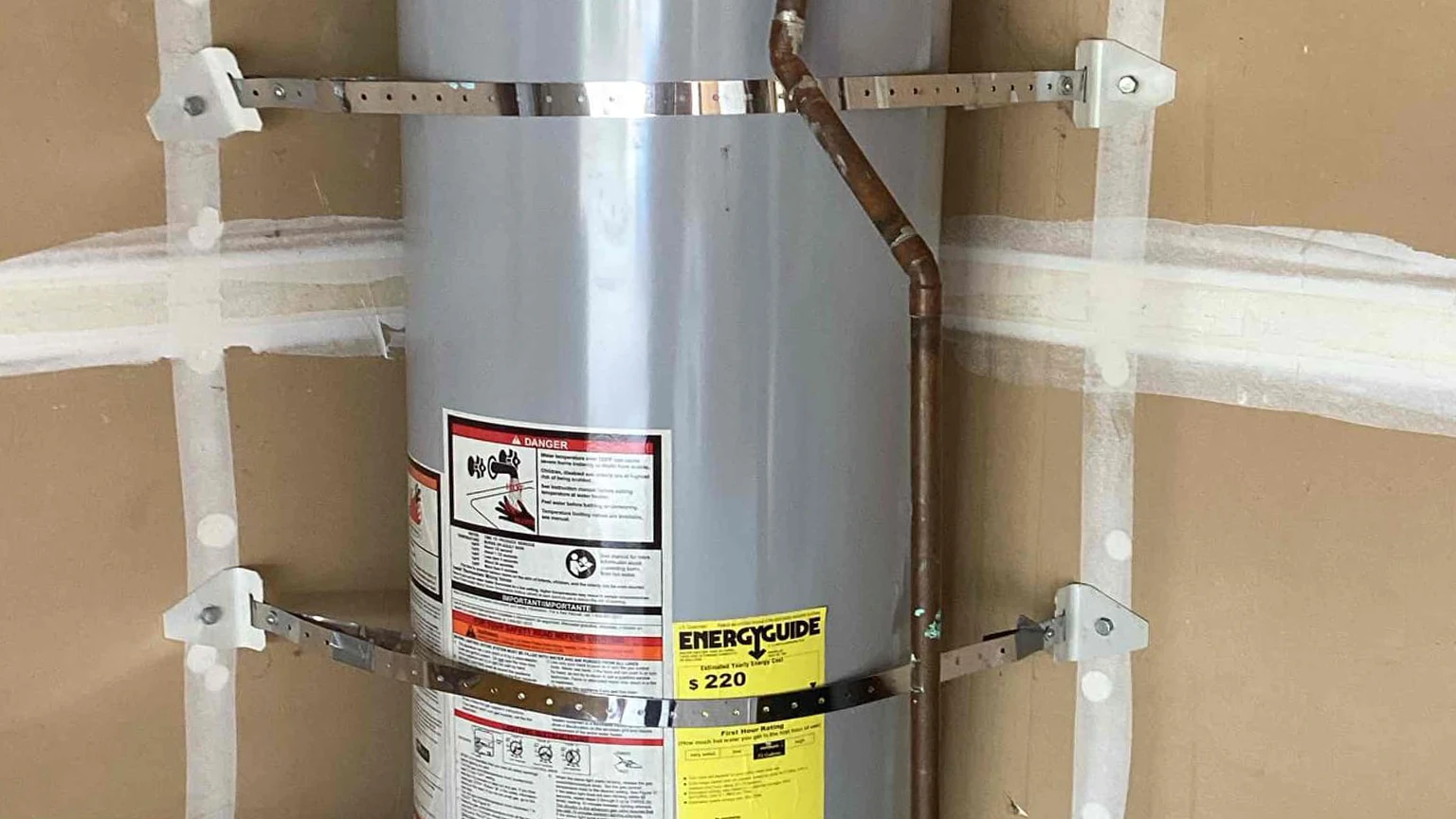Oakland Plumbing Service - Water Heater Bracers